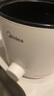 美的（Midea）电煮锅 宿舍小电锅 电蒸锅 学生寝室一体泡面小火锅电煮锅 多功能锅 电热锅 XZE1613 配蒸笼 1.7L 实拍图
