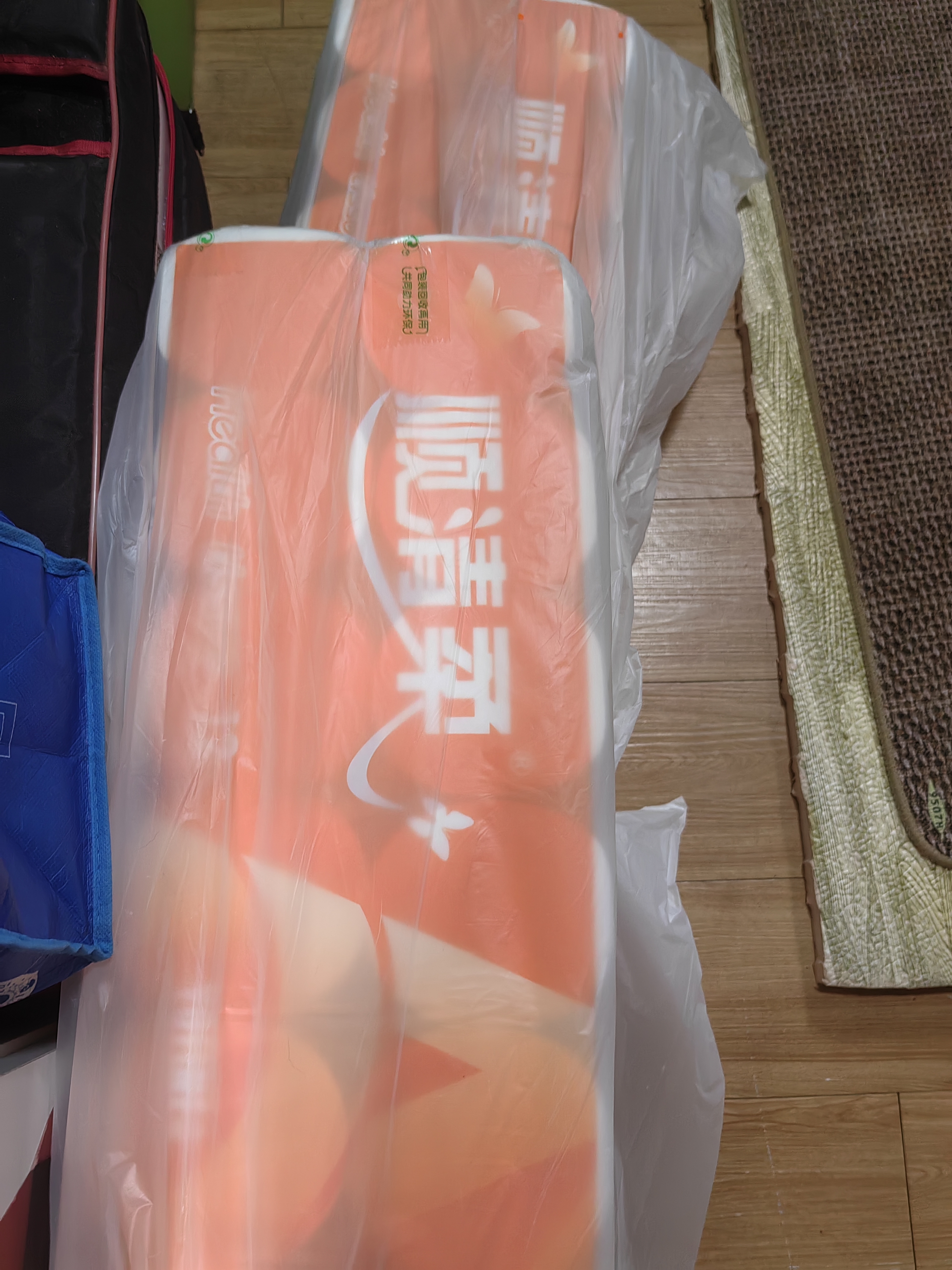顺清柔无芯卷纸国际版5层250g*12卷 加厚长条卫生纸（3kg/提） 实拍图