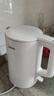 美的（Midea）电热水壶电水壶大容量家用烧水壶泡茶0涂层 食品级304不锈钢自动断电 双层防烫无缝内胆大功率 1.5L 【母婴材质】316L不锈钢 实拍图