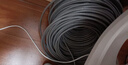山泽超五类网线千兆【0.50±0.008mm纯铜芯】CAT5e非屏蔽箱线 工程家装网络监控POE布线305米 SZ-5305A 实拍图
