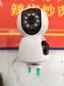 飞利浦（PHILIPS）摄像头家用监控器360度无死角带夜视全景监控无需连wifi终身免流量手机远程可对话室内高清监视器 4G免充值双摄+7天循环录像+终身免费流量 实拍图