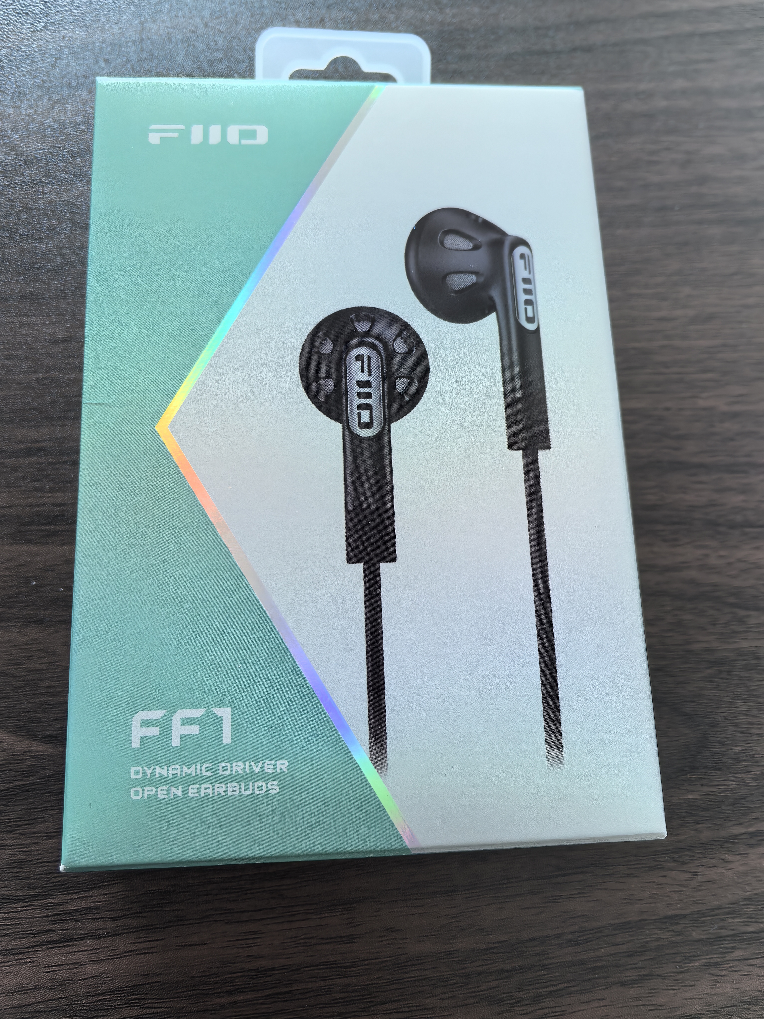 飞傲（FiiO）FF1镀铍振膜动圈金属平头耳机0.78双针可换耳机线HIFI耳塞 黑色 实拍图