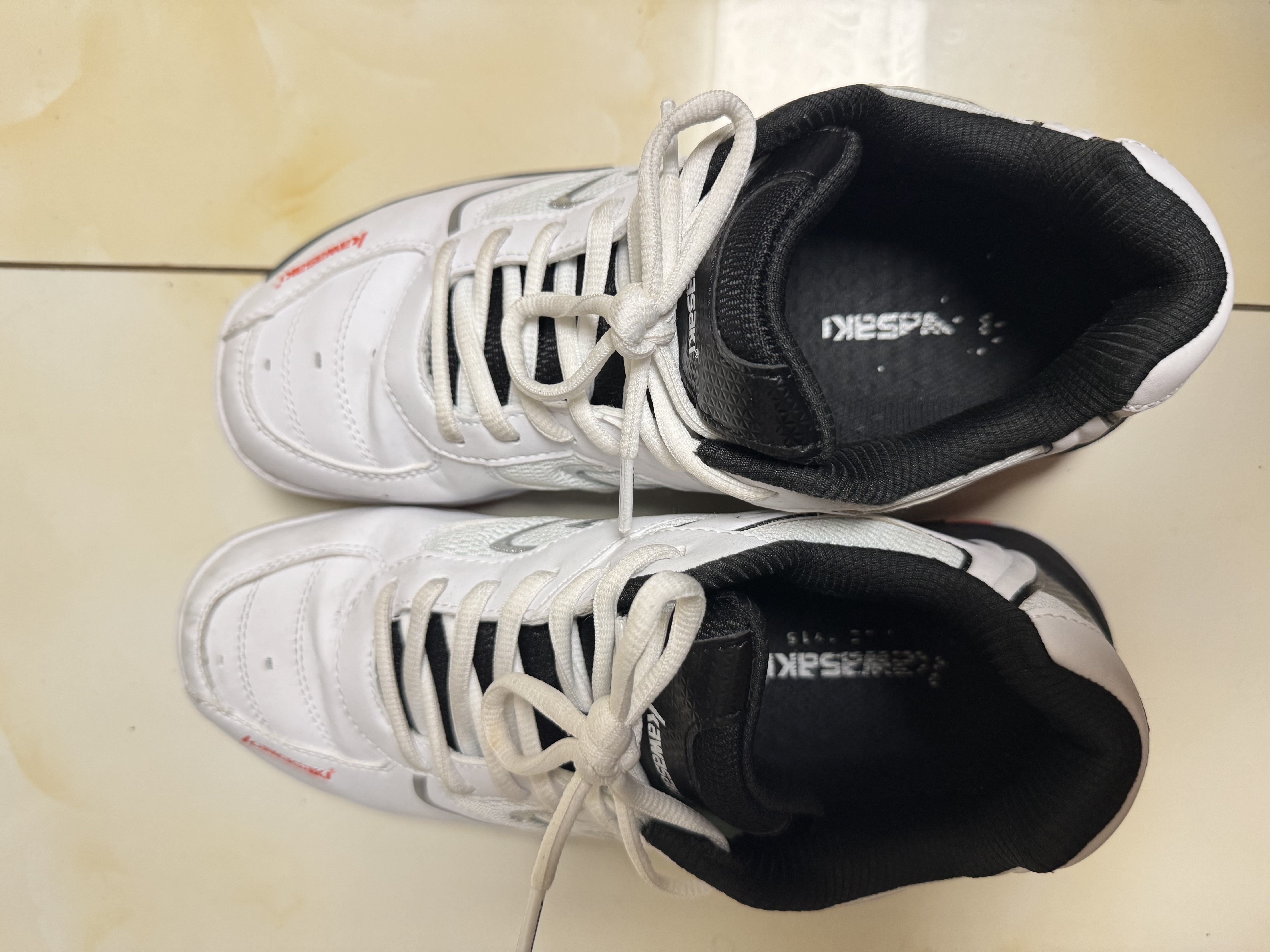 川崎（KAWASAKI）羽毛球鞋防滑耐磨男女同款运动训练鞋K-003 缤纷黑 42 实拍图