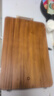 京东京造 菜板 砧案板实木整木厨房家用切菜板【金丝*柚木】45*30*3cm 实拍图