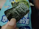 小鹿蓝蓝 黑芝麻夹心海苔脆 宝宝儿童零食黑芝麻酥脆口感即食海苔40g  实拍图