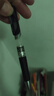 晨光（M&G）文具G-5按动中性笔芯0.5替芯签字笔芯学生速干子弹头水笔芯办公用品1008/K35/S01适用 黑色60支/盒 实拍图