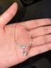 中国黄金（CHINA GOLD）足银紫藤花项链女轻奢小众高级感首饰七夕生日礼物送女友老婆妈妈 【送女友】紫藤花项链【品牌礼盒】 实拍图