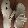 卡骆驰（CROCS）白鹿同款经典云朵洞洞鞋时尚百搭女鞋花园鞋|206750 黑色-001(含智必星) 38 (240mm) 实拍图
