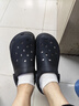 卡骆驰（CROCS）复古小鲸鱼洞洞鞋女鞋时尚厚底户外休闲沙滩鞋206302-001 36-37 实拍图