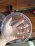 特美居（temeiju）一次性饭盒圆形透明吸塑快餐盒加厚打包盒汤碗不带盖300只装360型 实拍图