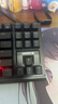 CHERRY樱桃MX1.1黑曜极光 机械键盘87键 游戏键盘 有线键盘 悬浮式无钢结构 RGB灯效 黑色红轴 实拍图