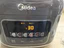 美的（Midea）电饭煲大布丁0涂层电饭锅4升316L母婴级不锈钢内胆3-4人家用多功能无涂层微压智能RE487S品牌官方 实拍图