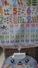 乐乐鱼（leleyu）卡通兔有声早教挂图儿童玩具宝宝识字表墙贴6张男孩女孩生日礼物 实拍图
