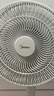 美的（Midea）【闪拆系列】一键闪电拆装直流变频家用语音电风扇一级能效静音落地扇大风力卧室立式电扇SDJ30BC 实拍图