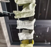全棉时代儿童袜子7A抗菌婴幼儿宝宝纯棉透气中筒袜 黄白绿 12-14cm 实拍图