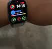 Apple/苹果 Watch S11 智能手表GPS款46毫米深空灰色铝金属表壳黑色运动型表带M/L MEVP4CH/B 实拍图