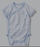优衣库婴幼儿网眼包臀衣/短袖/1件装宝宝衣服连体衣481772 63 天蓝色 70cm 实拍图