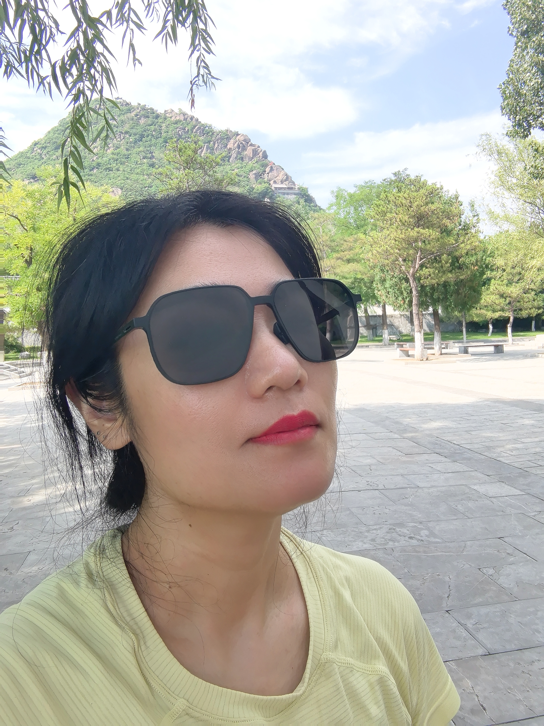 普莱斯（pulais）防蓝光防辐射眼镜男女蓝光阻隔率98%纯钛合金眼镜平光防蓝光变色 实拍图