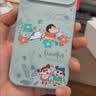 XP适用苹果17手机壳新款镜头全包iphone17保护壳防摔磁吸液态硅胶高级男女蜡笔小新-远青蓝小新踏青 实拍图