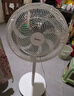 美的（Midea）【品质推荐】七叶轻音柔风电风扇/家用省电落地扇/台式电扇/广角摇头节能宿舍小型风扇 SAE35CA 实拍图