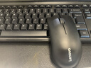 联想（Lenovo）KN210键盘鼠标套装 2.4G无线键鼠套装 全尺寸商务办公  笔记本电脑键盘台式机一体机 黑色 实拍图