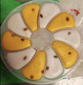 安井双色糕 280g*3袋 共30块装 健康早餐糕点发糕  冷冻速食蒸糕面点 实拍图