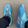 阿迪达斯 Yeezy700复古限量休闲鞋 GZ2002 UK4.5码37码 实拍图