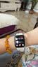 Apple/苹果 Watch SE 3 智能手表GPS款40毫米星光色铝金属表壳星光色运动型表带S/M MEH44CH/B 实拍图