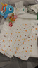全棉时代儿童浴巾纯棉透气纱布浴巾新生婴儿宝宝洗澡大毛巾小鸭子95*95cm 实拍图