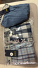 BXMAN宽松阿罗裤男士内裤男平角裤纯棉梭织睡裤短家居裤 EW550015 XL 实拍图