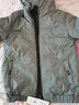 红蜻蜓（RED DRAGONFLY）棉服男冬季加厚棉袄时尚休闲连帽保暖防寒舒适男外套 军绿A L 实拍图
