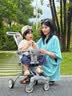 suzzt遛娃神器带遮阳棚可折叠婴儿推车双向手推车婴儿车0-3岁溜娃神器 新升级灰色+坐垫+加大遮阳 实拍图