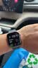 Apple/苹果 Watch S11 智能手表GPS+蜂窝款46毫米深空灰色铝金属表壳黑色运动型表带M/L MFDE4CH/B 实拍图
