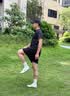 塞比（SAIBI）足球鞋男AG/FG电镀长钉青少年学生专业训练比赛鞋3618J白蓝金41 实拍图