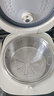 美的（Midea）低糖电饭煲电饭锅0涂层3升2-3人无涂层316L不锈钢内胆一键柴火饭家用多功能MB-3E91LS 实拍图