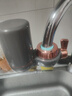 美的（Midea）净水器水龙头过滤器家用自来水滤水器直饮前置过滤器厨房卫生间通用除水垢除余氯双出水可清洗滤芯 一机三芯【两年免换滤芯】 实拍图
