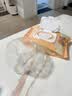 双枪（Suncha）食品级抗菌保鲜膜套 一次性PE保鲜罩微波炉可用剩菜防尘罩100只装 实拍图