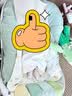 澳贝（auby）新生儿见面礼婴儿床中床摇摇乐健身架宝宝摇椅脚踏琴玩具满月礼盒 实拍图
