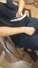 优衣库竹节纱V领T恤/短袖女装纯棉打底休闲百搭26春夏新款483460 483460/60浅蓝色 M 实拍图