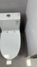 九牧（JOMOO）11176-2-1/41K-1 大力神升级家用马桶虹吸抗菌坐便器400坑距 实拍图