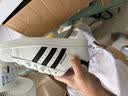 阿迪达斯三叶草Superstar2贝壳头潮流运动青少年女板鞋JH9976白色 38 实拍图