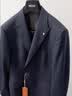 威可多（VICUTU）【小蓝西二代】小蓝西西服婚礼商务正装西服外套 蓝色西服 180B 实拍图