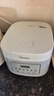 美的（Midea）电饭煲 3L家用电饭锅 316L不锈钢无涂层煮饭锅 2-3人智能预约0涂层煲汤煮粥MB-RE387S 实拍图