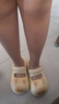 尤克达蒂（yookdd）猫咪洞洞鞋女夏季半拖鞋可爱卡通厚底凉鞋增高鞋外穿软底防滑拖鞋 小猫洞洞鞋黄色 37-38 实拍图