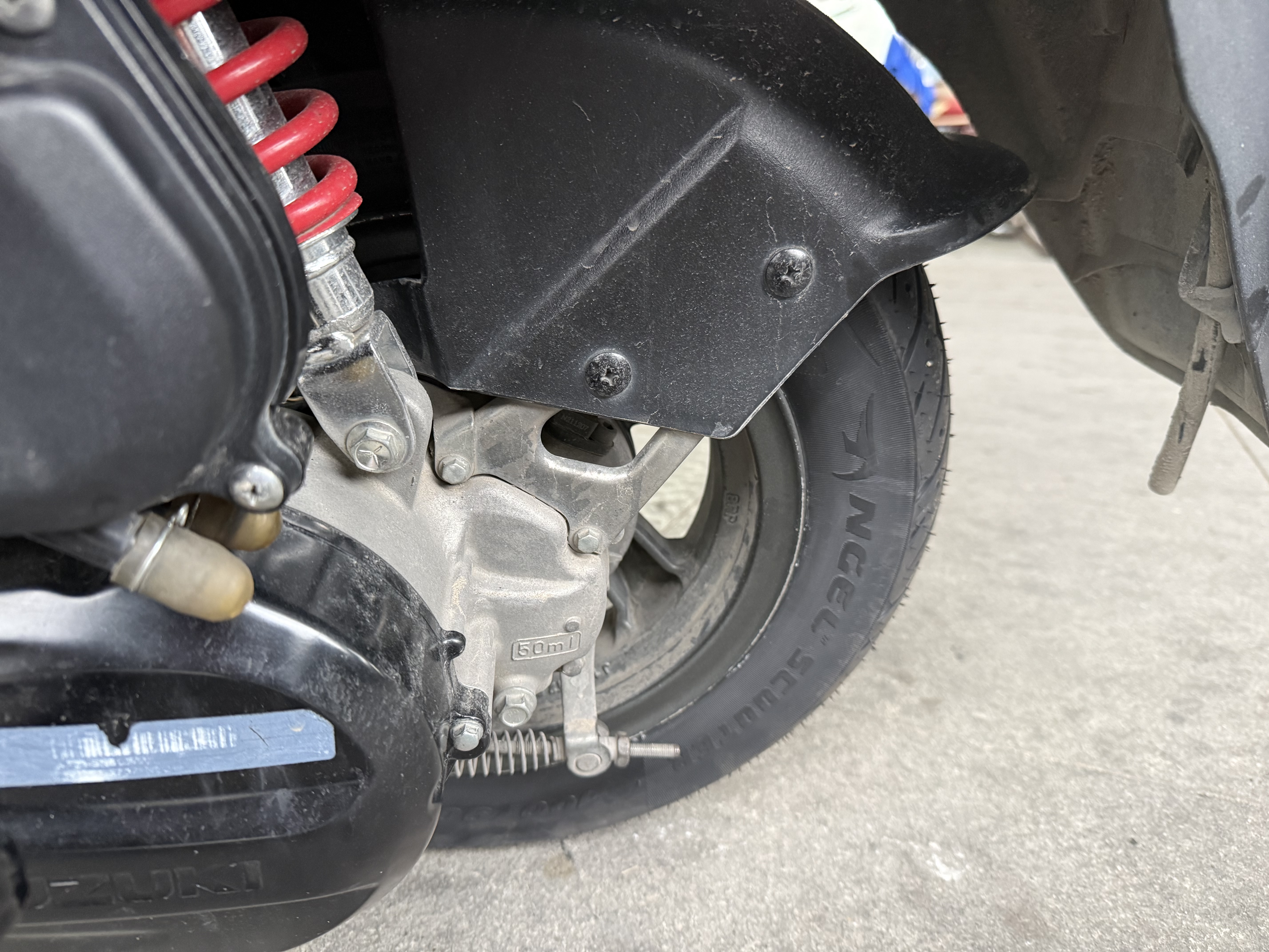 倍耐力（Pirelli）踏板摩托车轮胎ANGEL天使踏板100/90-10适配电动车轮胎/UUY后轮 实拍图
