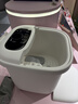 海尔（Haier）泡脚桶全自动软胶按摩足浴盆恒温加热小管家杀菌足浴桶洗脚盆生日礼物七夕节礼物HQY-J631W 实拍图