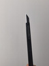 得力（deli）小号美工刀/裁纸刀小刀黑刃防锈工艺金属外壳文具刀办公用品家用30°刀片 TD201 实拍图