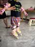 小状元轮滑鞋儿童溜冰鞋女童男童3-6-12岁专业初学滑轮旱冰鞋新款礼物L5 京东物流-桃桃粉【头盔护具包】 S (适合运动鞋26-31码)尺码可调 实拍图