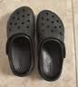 卡骆驰（CROCS）新款厚底云朵洞洞鞋送女友礼物206750 黑色   37-38 实拍图