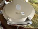 美的（Midea）电饼铛 小钢炮0涂层316L不锈钢电饼档 家庭用40mm超深双面加热 煎饼锅烤肉锅烙饼锅早餐机电煎锅s1 实拍图